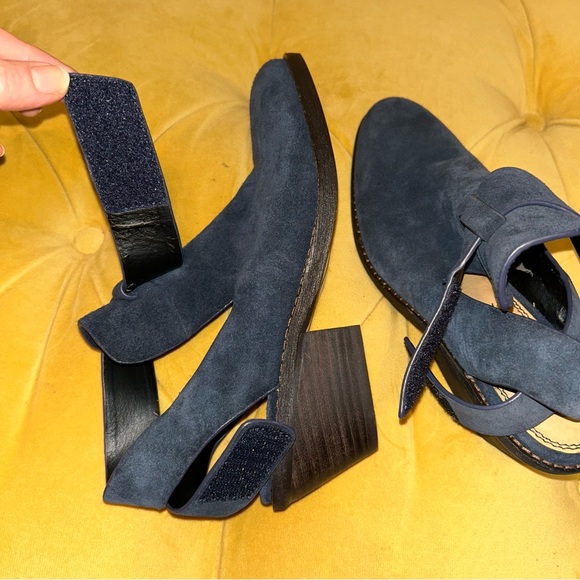 Splendid denim blue suede booties - Picture 11 of 14